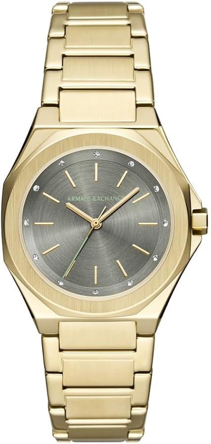 ARMANI EXCHANGE Andrea - AX4614, Gold case with Stainless Steel Bracelet