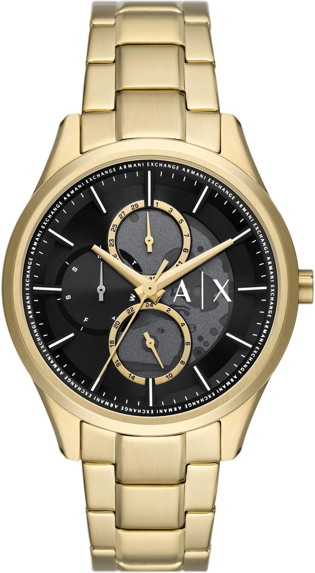 ARMANI EXCHANGE Dante - AX1875, Gold case with Stainless Steel Bracelet