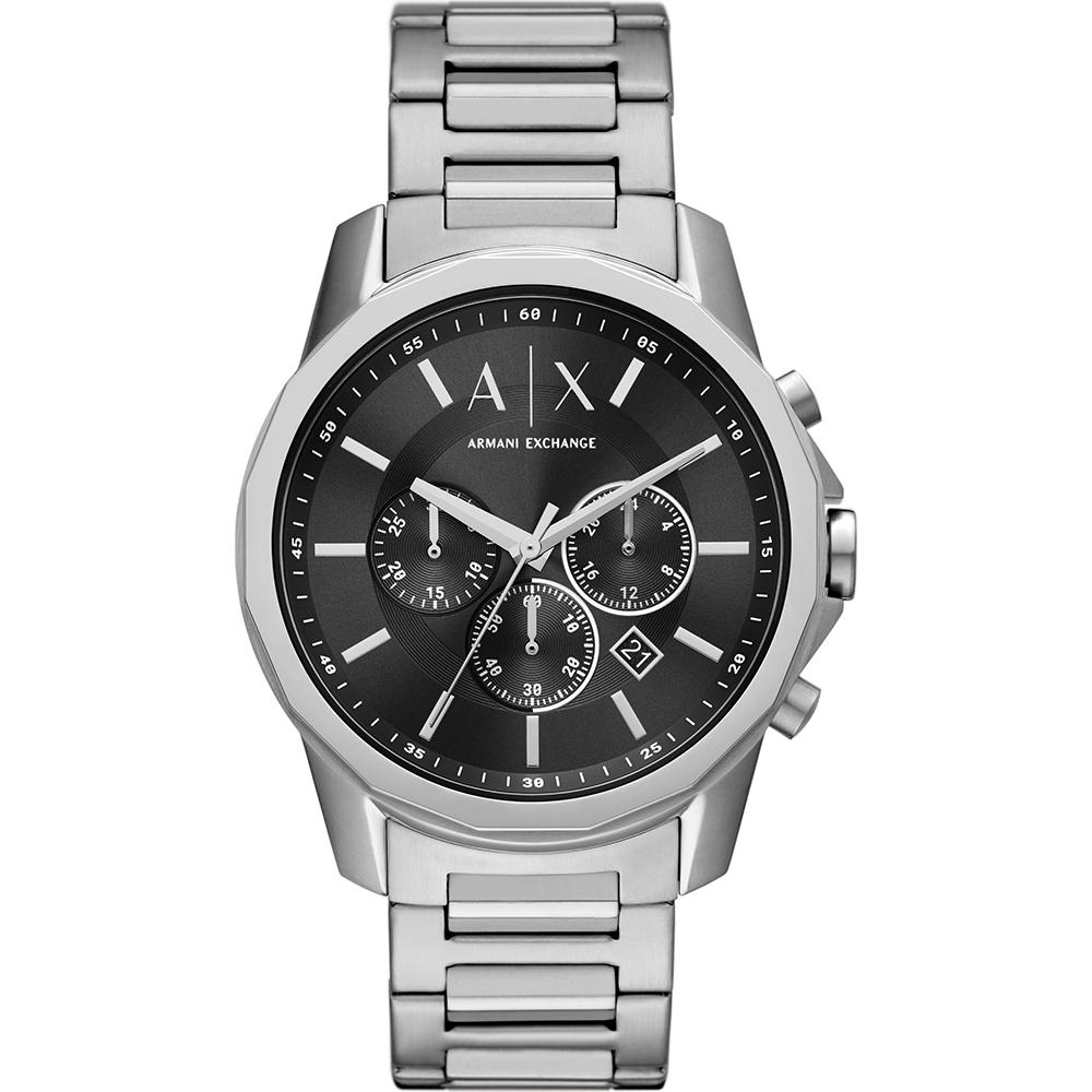 ARMANI EXCHANGE Gents Chronograph - AX1720, Silver case with Stainless Steel Bracelet