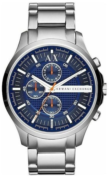 ARMANI EXCHANGE Hampton Chronograph - AX2155, Silver case with Stainless Steel Bracelet