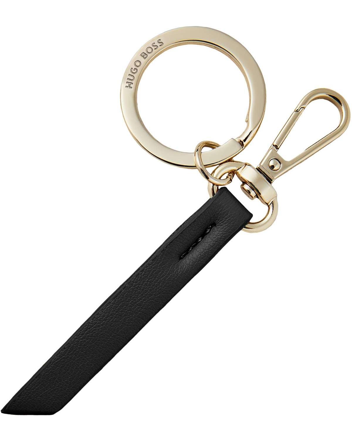 Boss Accessories BOSS Μπρελόκ από ανοξείδωτο ατσάλι Black HAK311A