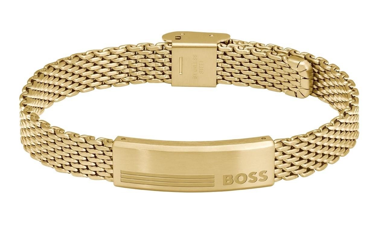 Boss Accessories BOSS Βραχιόλι από ανοξείδωτο ατσάλι Gold 1580610