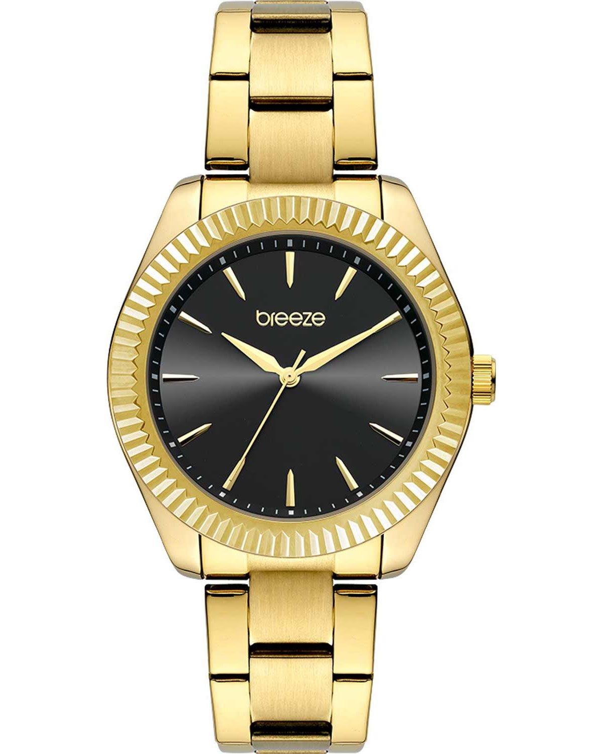  BREEZE Elitistic - 212411.1, Gold case with Stainless Steel Bracelet 2025