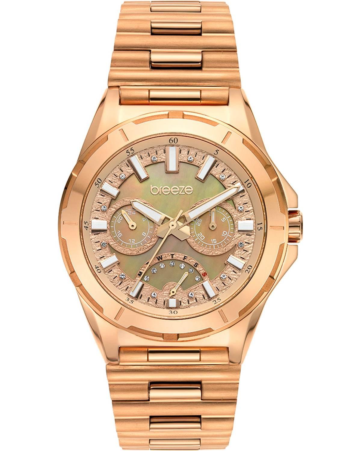  BREEZE Elysian Crystals - 212271.6, Rose Gold case with Stainless Steel Bracelet 2025