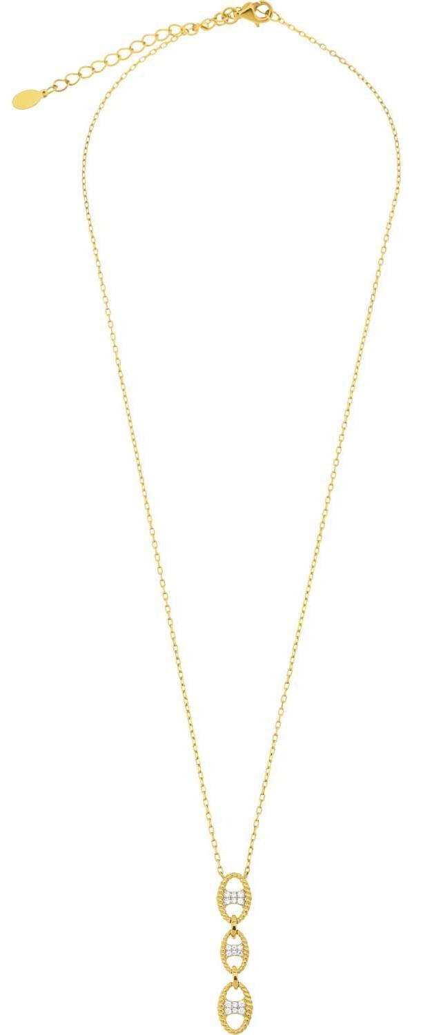  BREEZE Κολιέ από Ασήμι 925 Gold 413030.1 2025