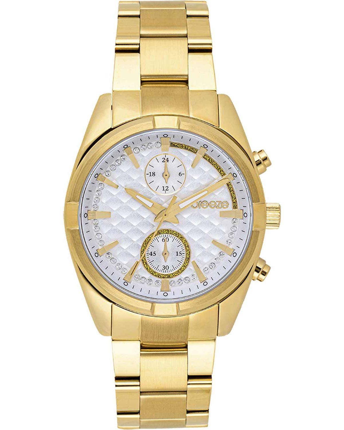  BREEZE Starlight Chronograph - 212501.1, Gold case with Stainless Steel Bracelet 2025