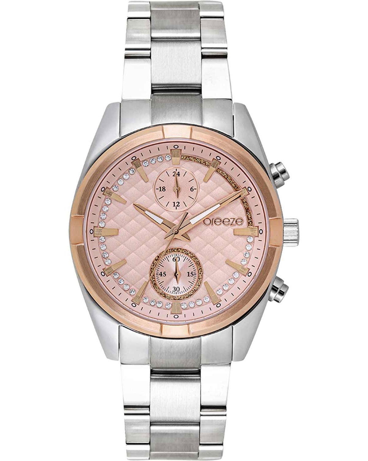  BREEZE Starlight Chronograph - 612501.4, Silver case with Stainless Steel Bracelet 2025