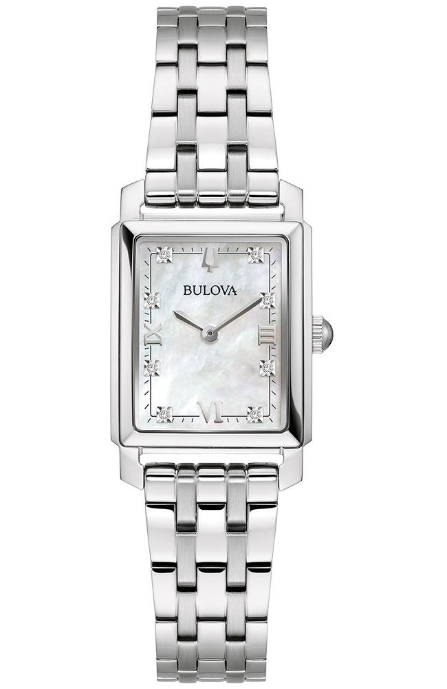  BULOVA Sutton Crystals - 96P244 Silver case with Stainless Steel Bracelet 2025