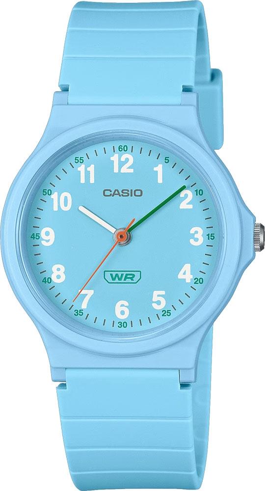 Casio CASIO Collection - LQ-24B-2BEF, Blue case with Blue Rubber Strap