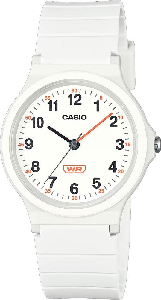 Casio CASIO Collection - LQ-24B-7BEF, White case with White Rubber Strap