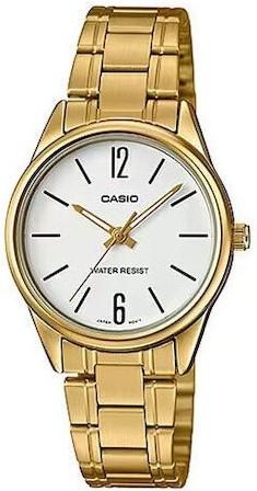  CASIO Collection - LTP-V005G-7B, Gold case with Stainless Steel Bracelet 2025