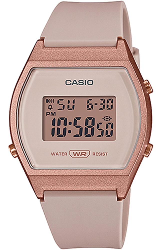 Casio CASIO Collection - LW-204-4AEF Rose Gold case with Pink Rubber Strap