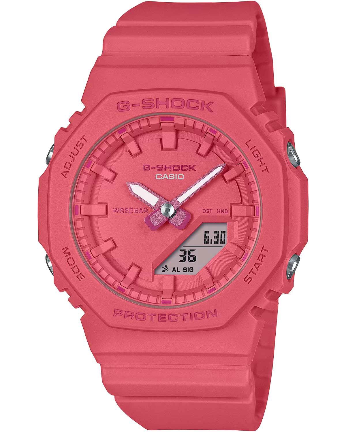  CASIO G-Shock Chronograph - GMA-P2100-4AER Pink case with Pink Rubber Strap 2025