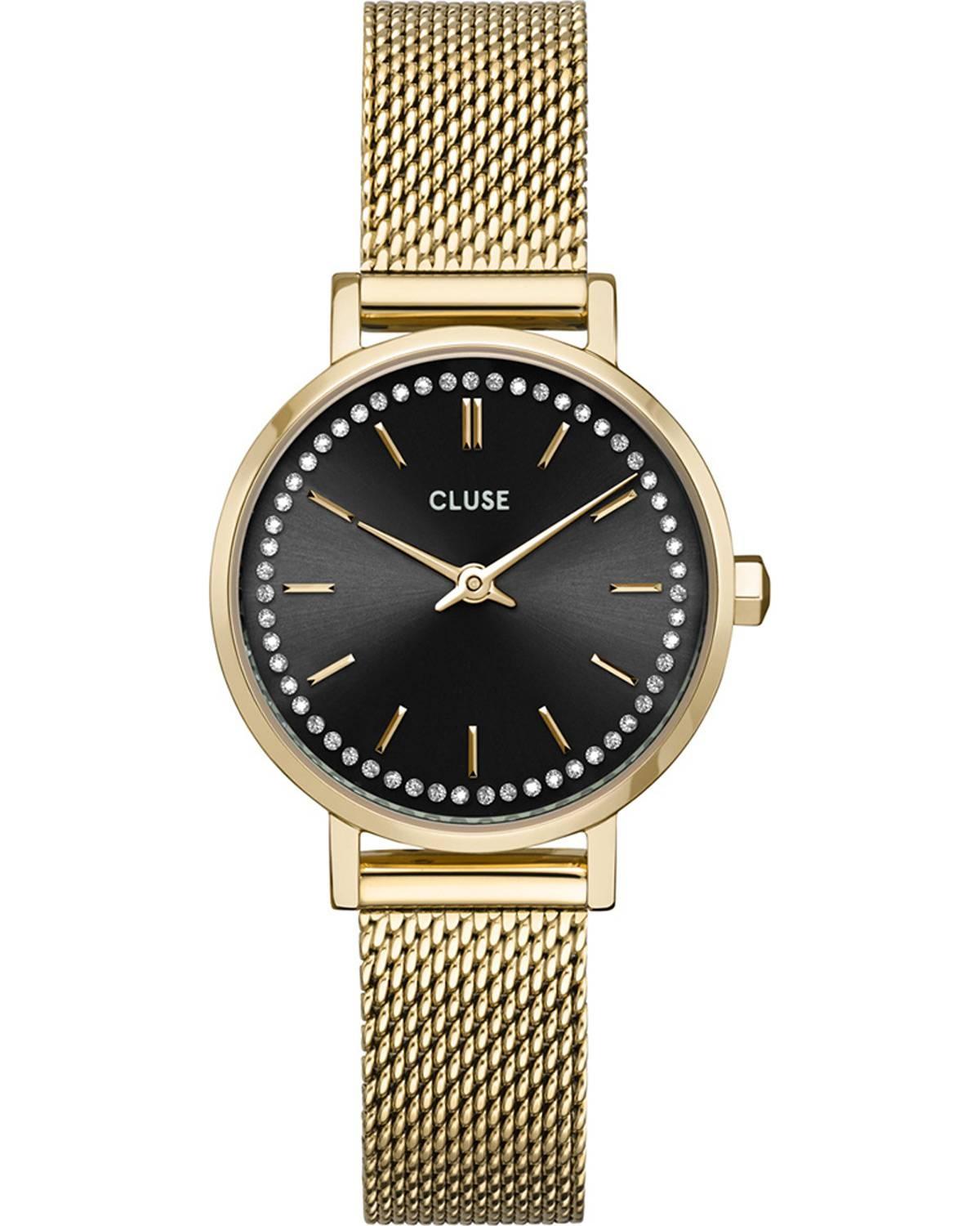  CLUSE Boho Chic Petite Crystals - CW10501, Gold case with Stainless Steel Bracelet 2025