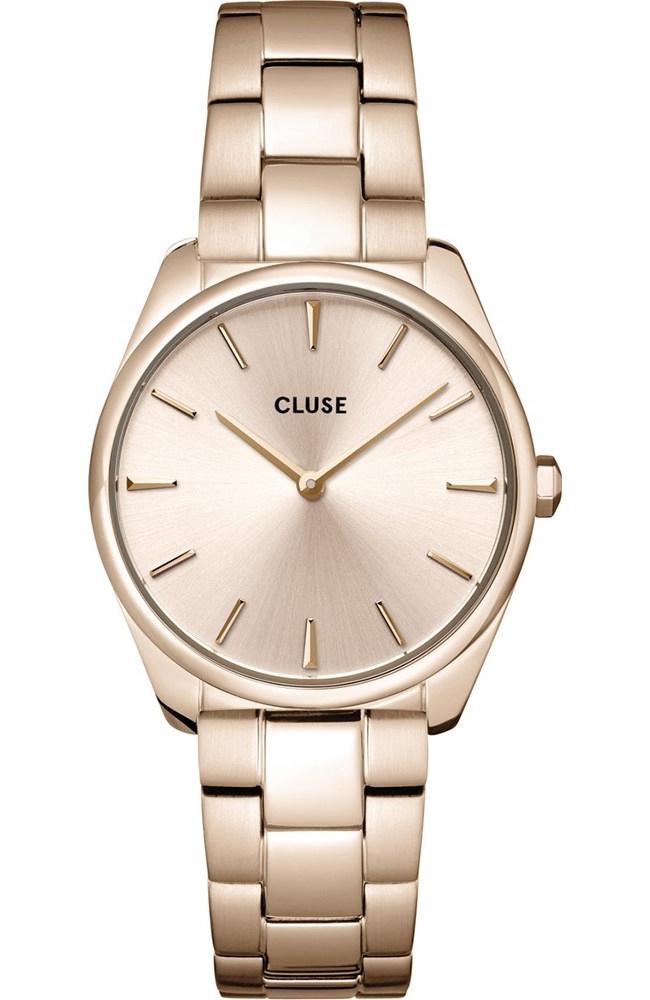  CLUSE Feroce - CW11201, Rose Gold case with Stainless Steel Bracelet 2025