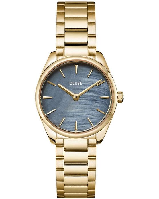  CLUSE Feroce Mini - CW11707, Gold case with Stainless Steel Bracelet 2025