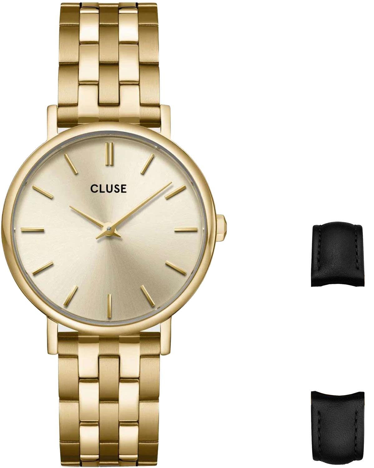  CLUSE Fluette Gift Set - CG14801, Gold case with Stainless Steel Bracelet 2025