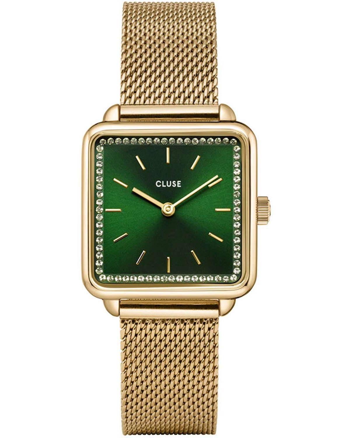  CLUSE La Tetragone - CW10309, Gold case with Stainless Steel Bracelet 2025
