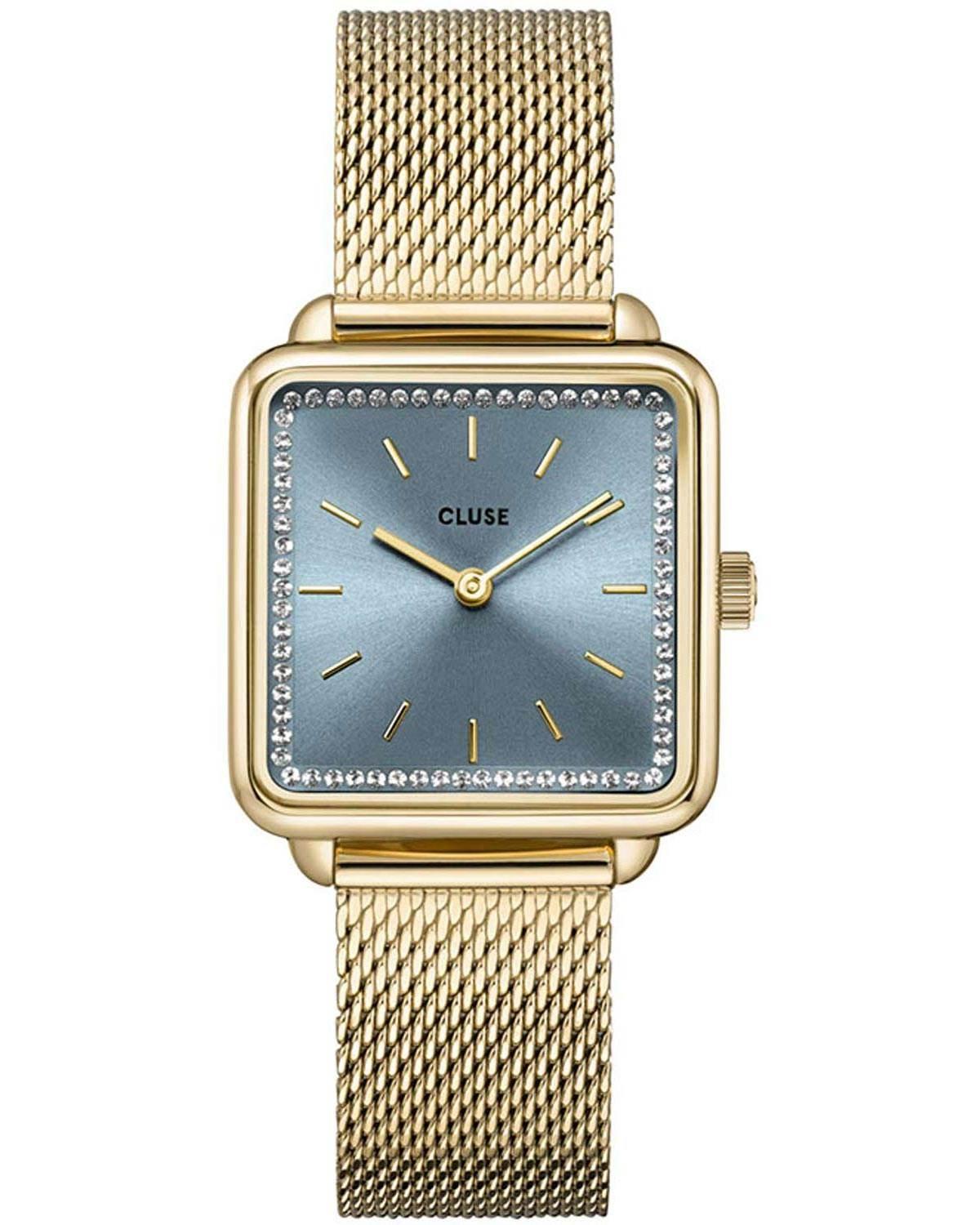  CLUSE La Tetragone - CW10310, Gold case with Stainless Steel Bracelet 2025