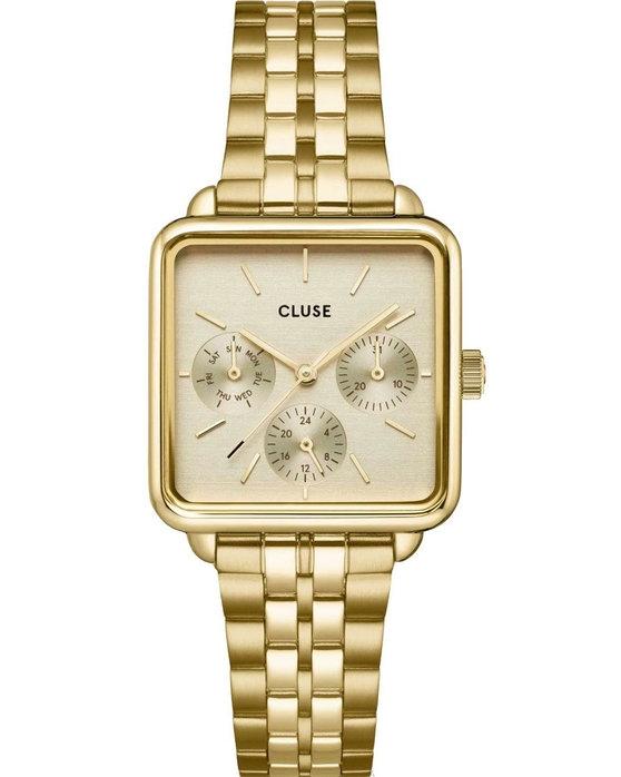  CLUSE La Tetragone - CW13801, Gold case with Stainless Steel Bracelet 2025