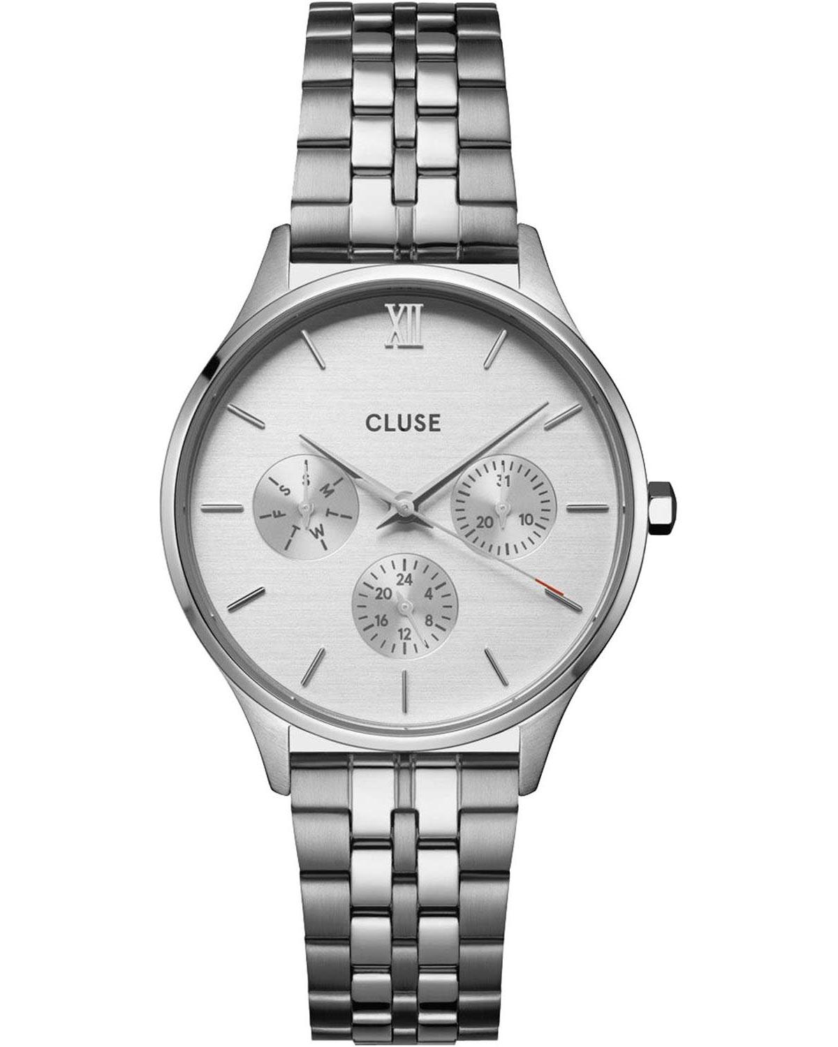  CLUSE Minuit - CW10703, Silver case with Stainless Steel Bracelet 2025