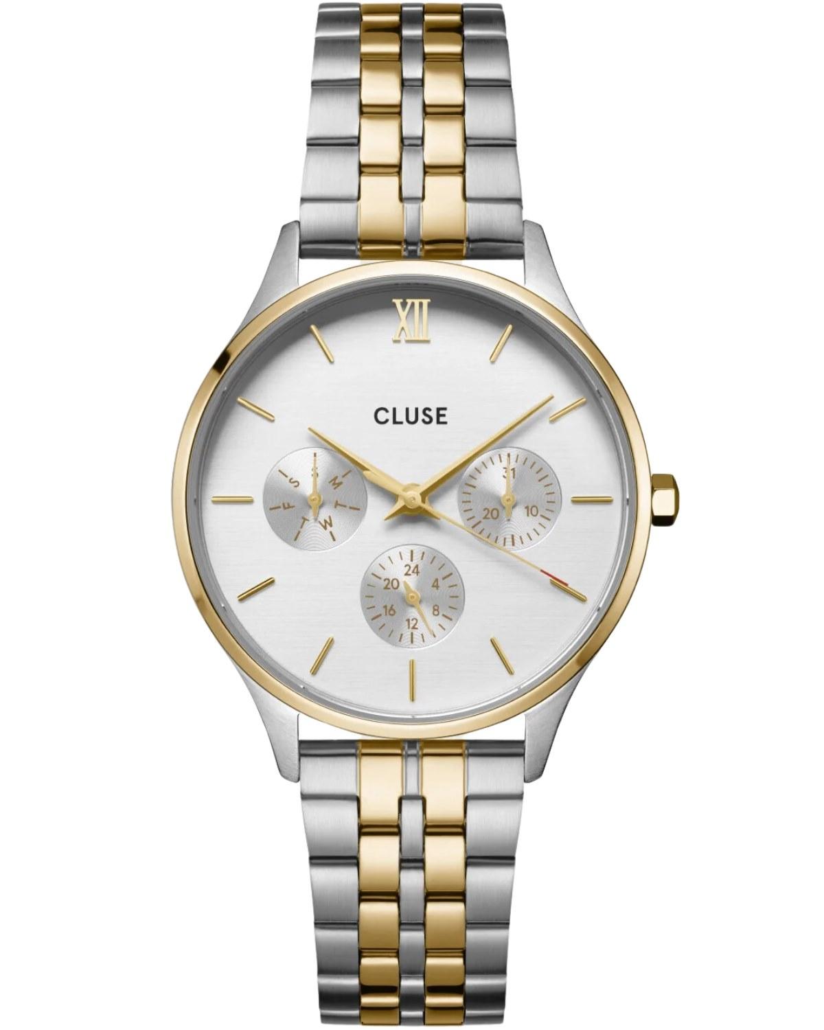  CLUSE Minuit - CW10704, Silver case with Stainless Steel Bracelet 2025