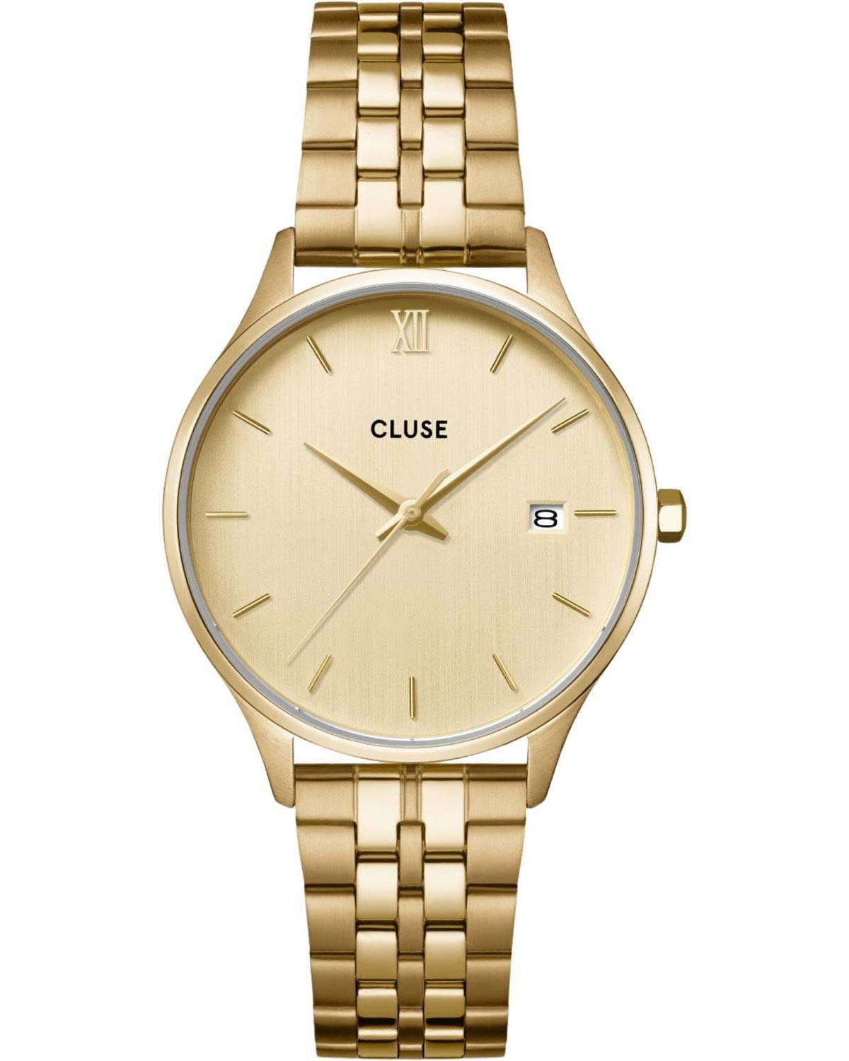  CLUSE Minuit - CW14301, Gold case with Stainless Steel Bracelet 2025