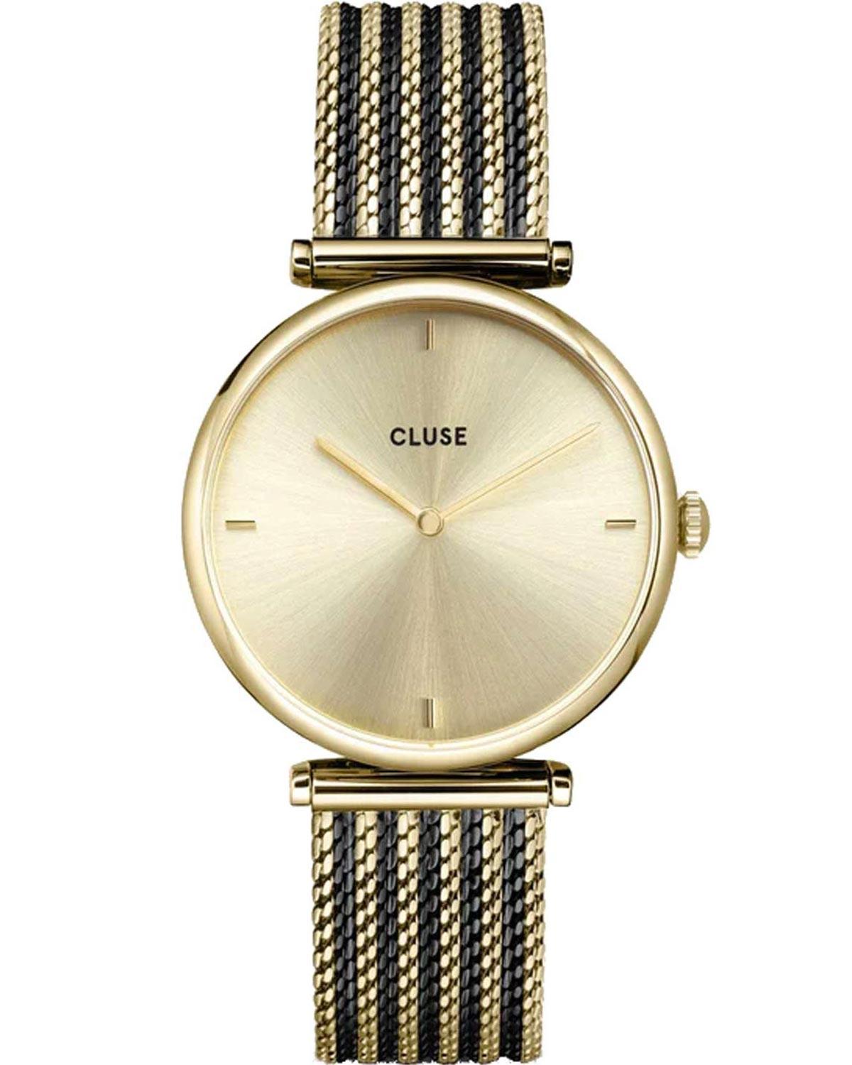  CLUSE Triomphe - CW10401, Gold case with Stainless Steel Bracelet 2025