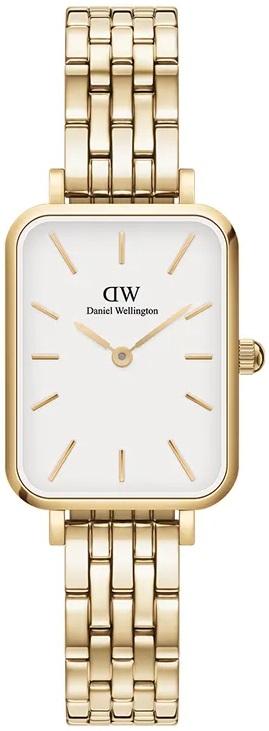  DANIEL WELLINGTON Quadro 5-Link Evergold - DW00100622, Gold case with Stainless Steel Bracelet 2025