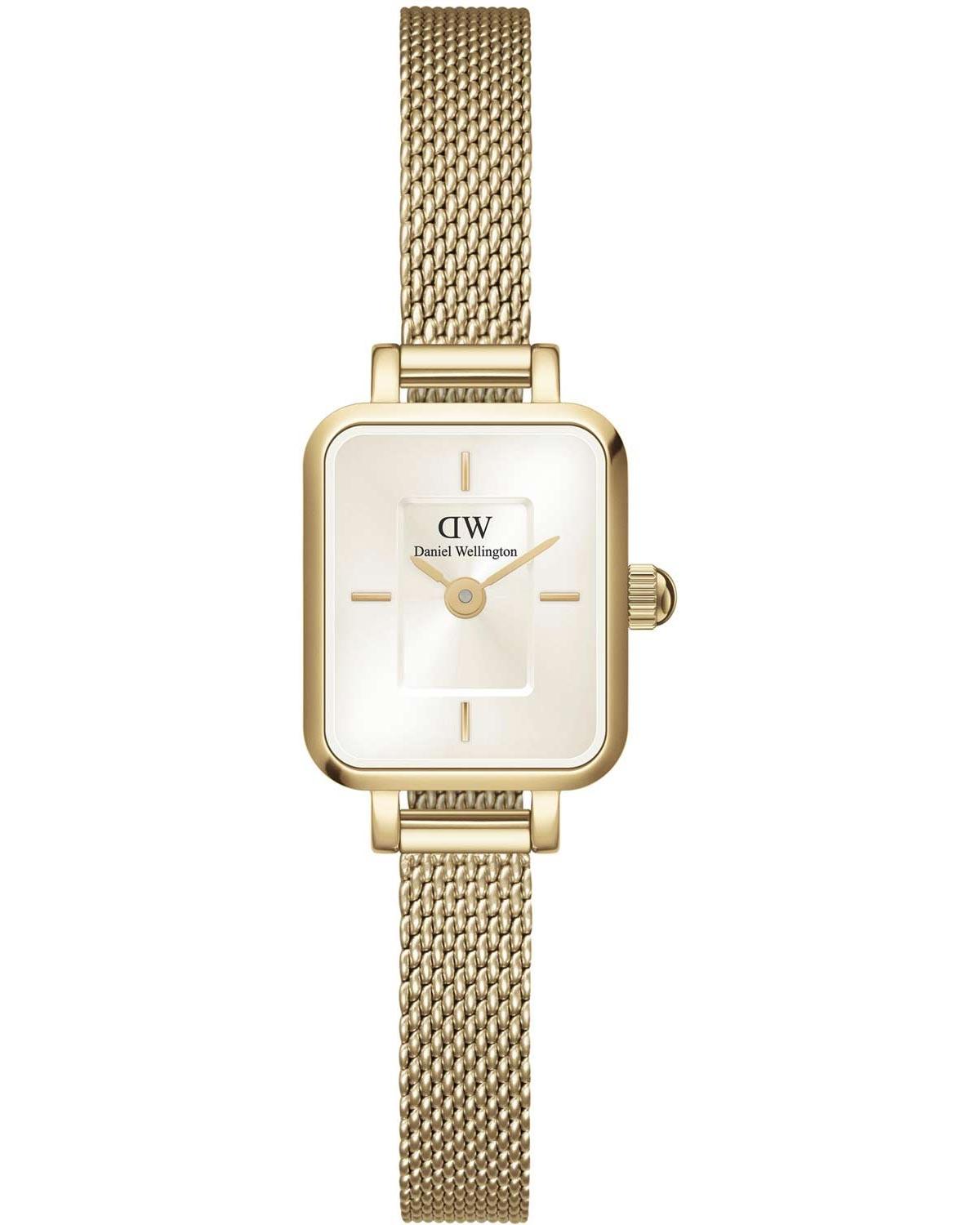  DANIEL WELLINGTON Quadro Mini Evergold - DW00100656, Gold case with Stainless Steel Bracelet 2025