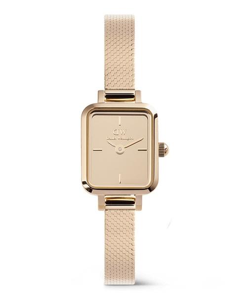  DANIEL WELLINGTON Quadro Mini Reflection - DW00100799, Rose Gold case with Stainless Steel Bracelet 2025