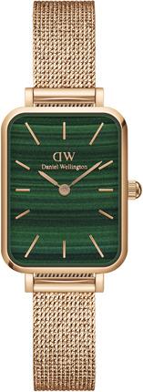  DANIEL WELLINGTON Quadro Pressed Melrose - DW00100437, Rose Gold case with Stainless Steel Bracelet 2025