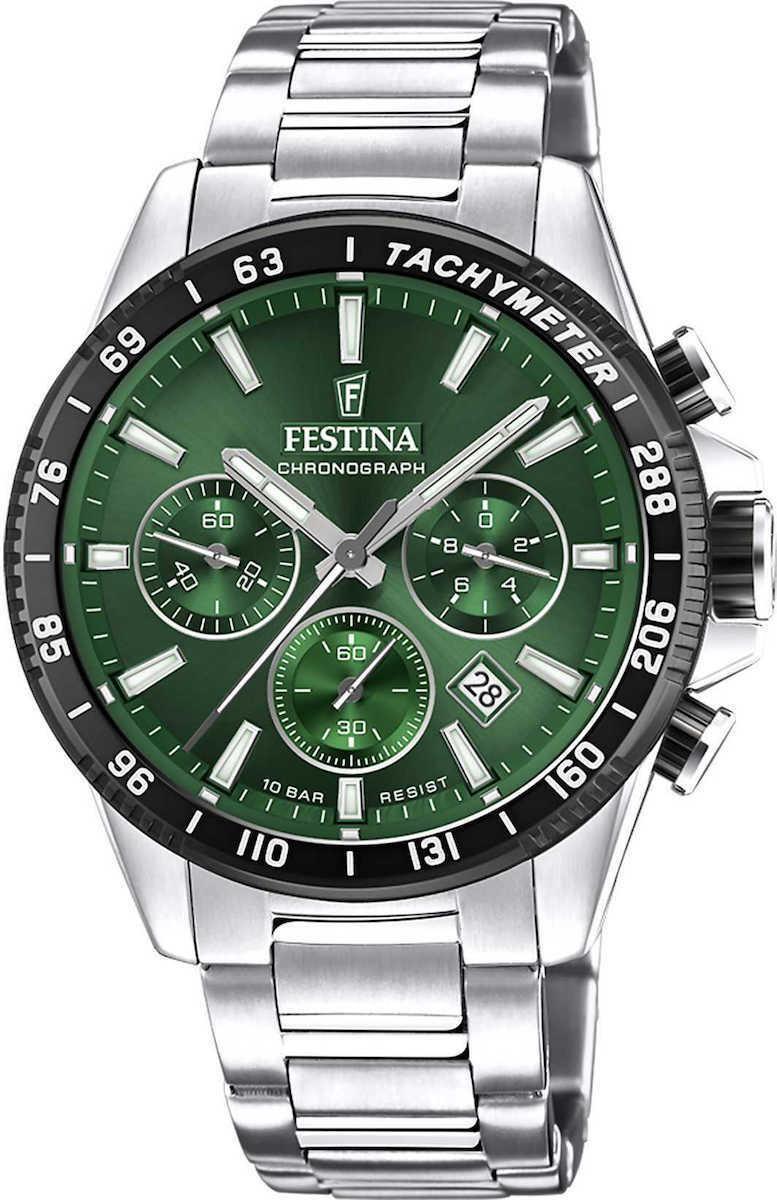 Festina FESTINA Men's Chronograph - F20560/4 , Silver case with Stainless Steel Bracelet