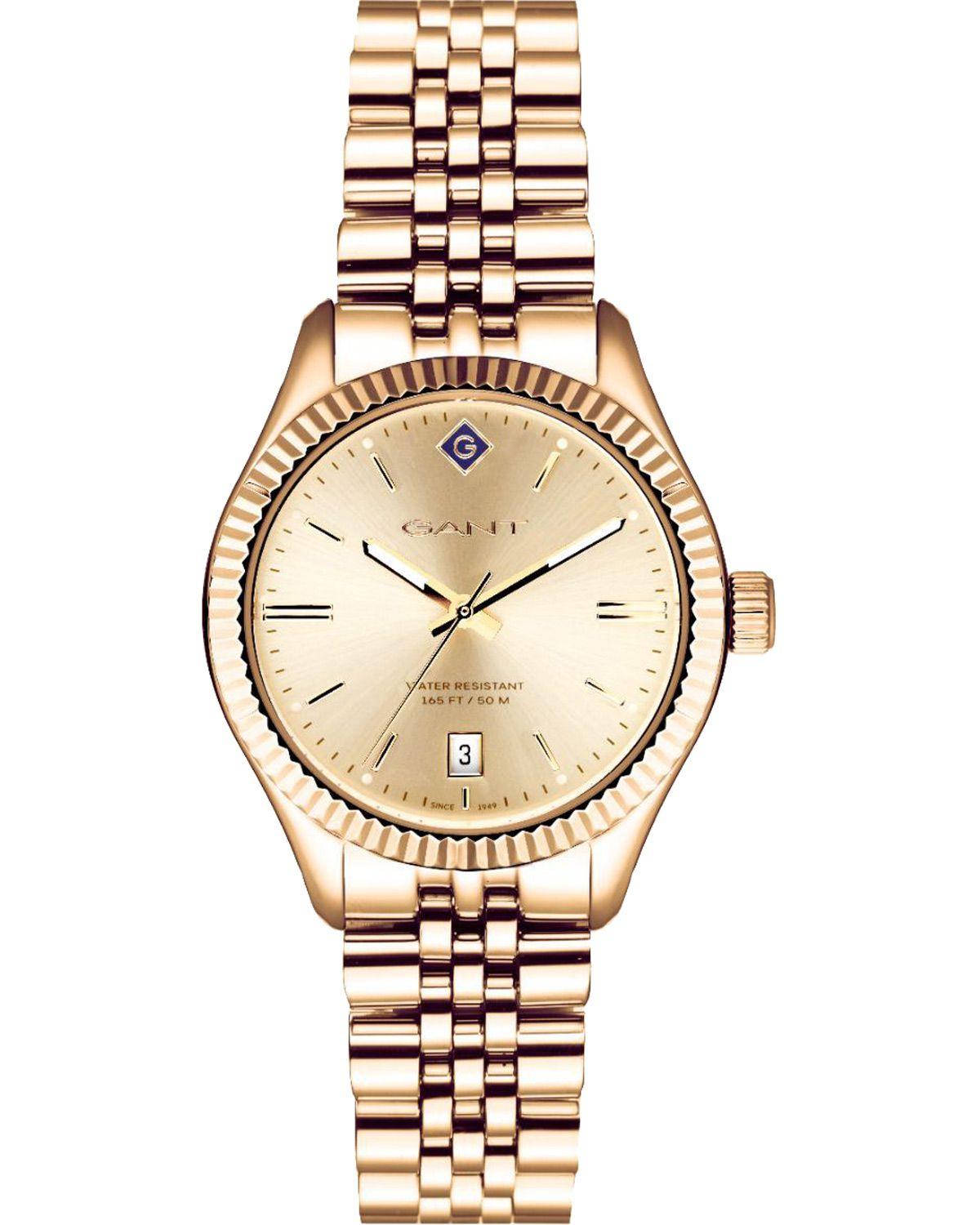  GANT Sussex Ladies - G136015, Gold case with Stainless Steel Bracelet 2025