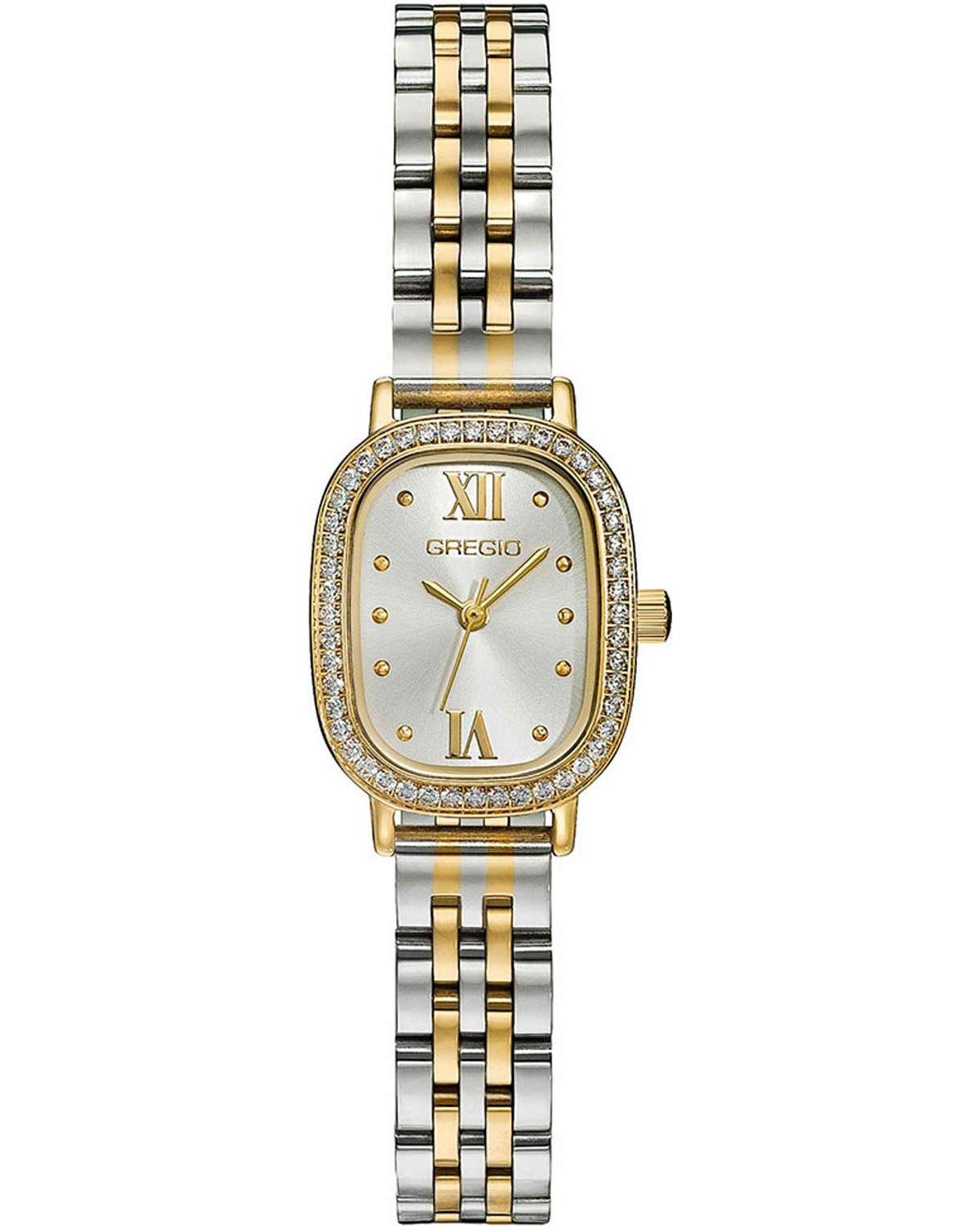  GREGIO Aurora Crystals - GR450040, Gold case with Stainless Steel Bracelet 2025