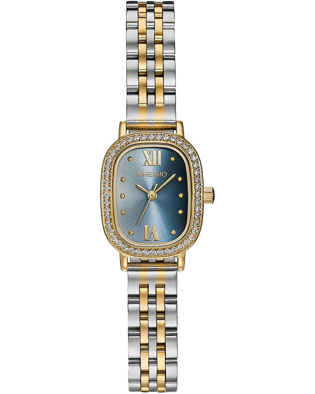  GREGIO Aurora Crystals - GR450041, Gold case with Stainless Steel Bracelet 2025