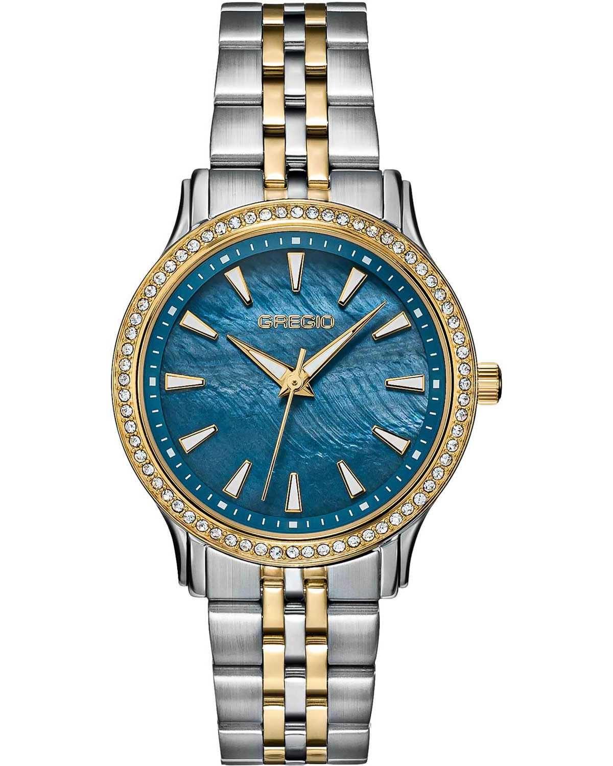  GREGIO Fleur Crystals - GR550041 Gold case with Stainless Steel Bracelet 2025