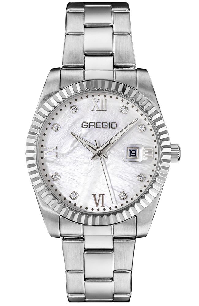  GREGIO Mallory - GR360010 Silver case with Stainless Steel Bracelet 2025