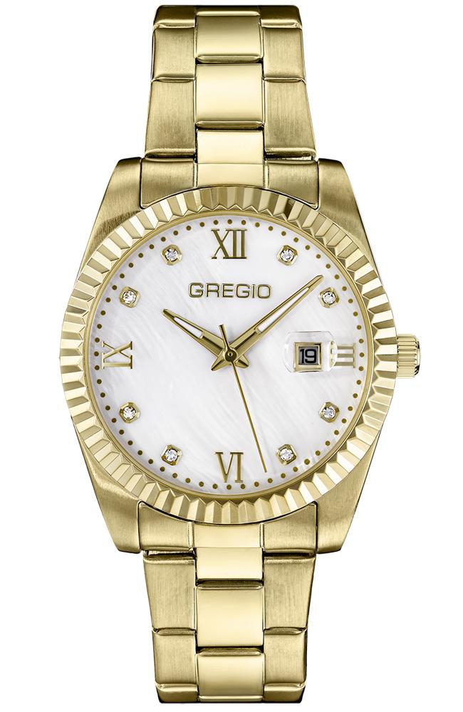  GREGIO Mallory - GR360020 Gold case with Stainless Steel Bracelet 2025