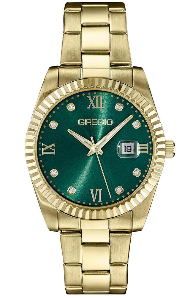  GREGIO Mallory - GR360021 Gold case with Stainless Steel Bracelet 2025