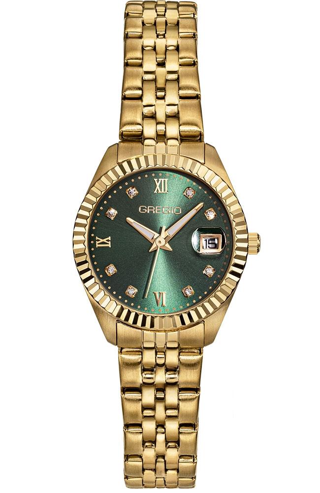  GREGIO Mallory Petit Crystals - GR480021 Gold case with Stainless Steel Bracelet 2025