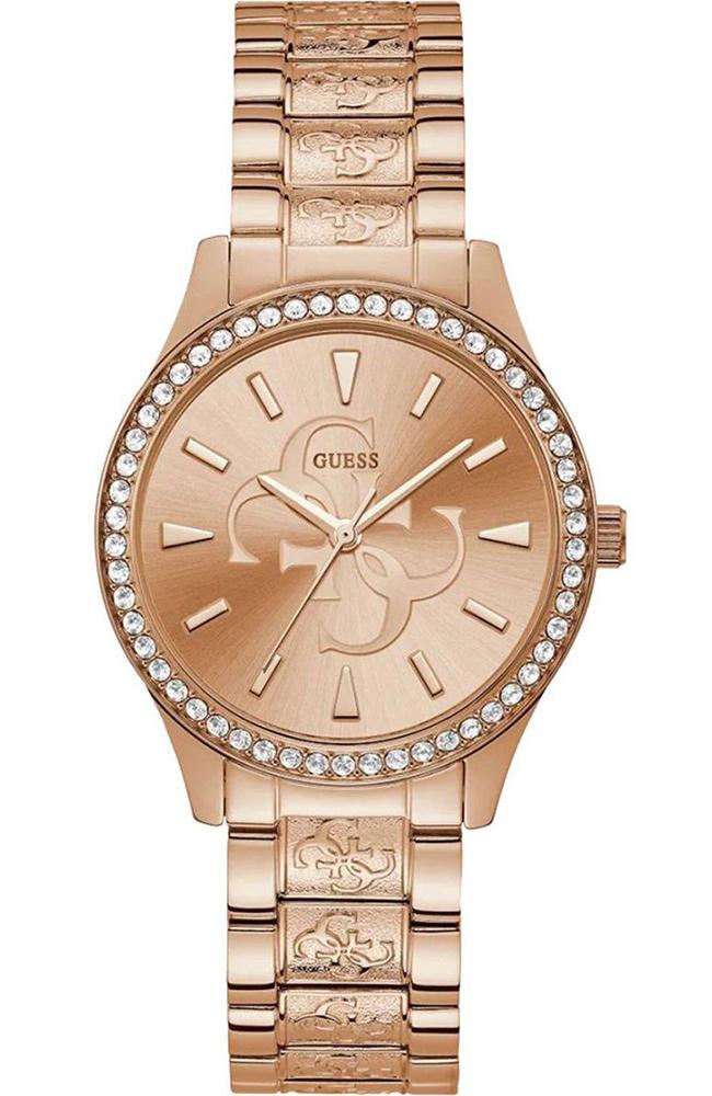  GUESS Anna Crystals - W1280L3 , Rose Gold case with Stainless Steel Bracelet 2025