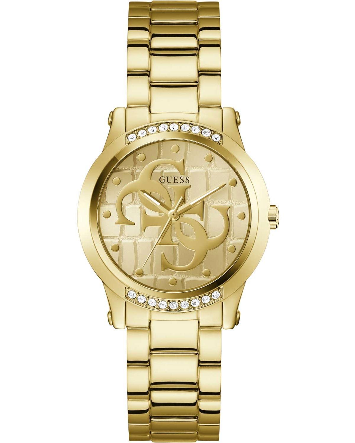  GUESS Annette Crystals - GW0861L2, Gold case with Stainless Steel Bracelet 2025