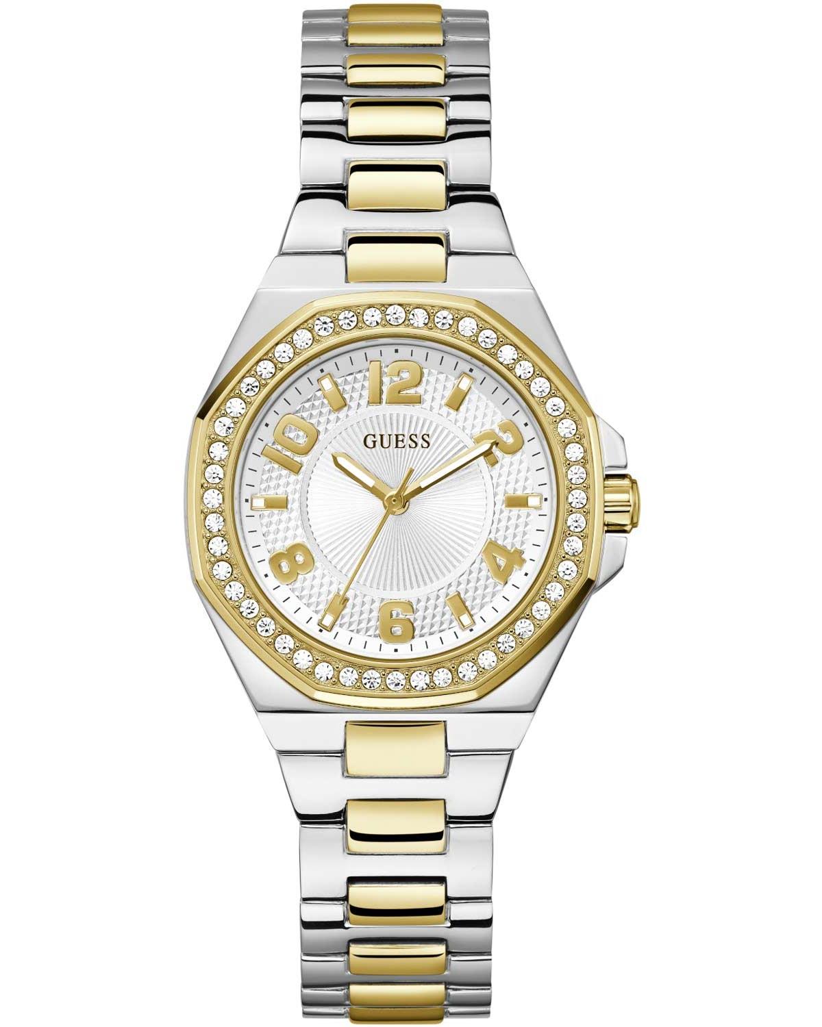  GUESS Contessa Crystals - GW0877L5, Gold case with Stainless Steel Bracelet 2025
