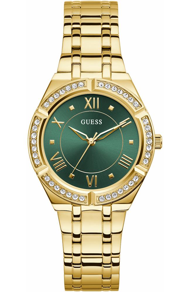  GUESS Cosmo Crystals - GW0033L8, Gold case with Stainless Steel Bracelet 2025