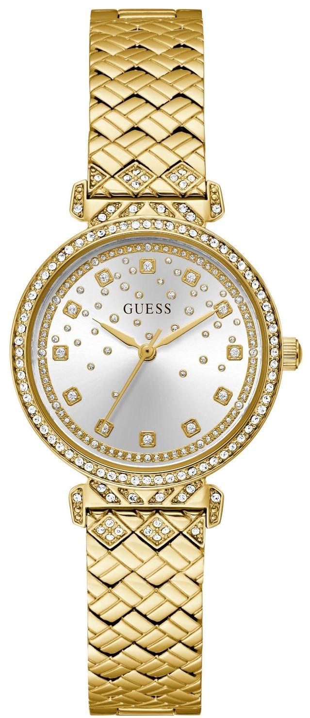  GUESS Enchantment Crystals - GW0763L2, Gold case with Stainless Steel Bracelet 2025