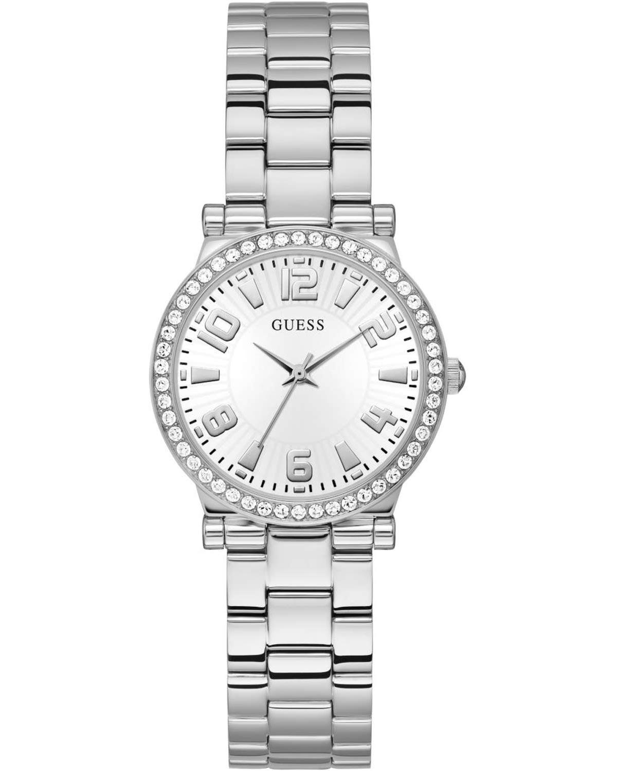  GUESS Fawn Crystals - GW0686L1, Silver case with Stainless Steel Bracelet 2025