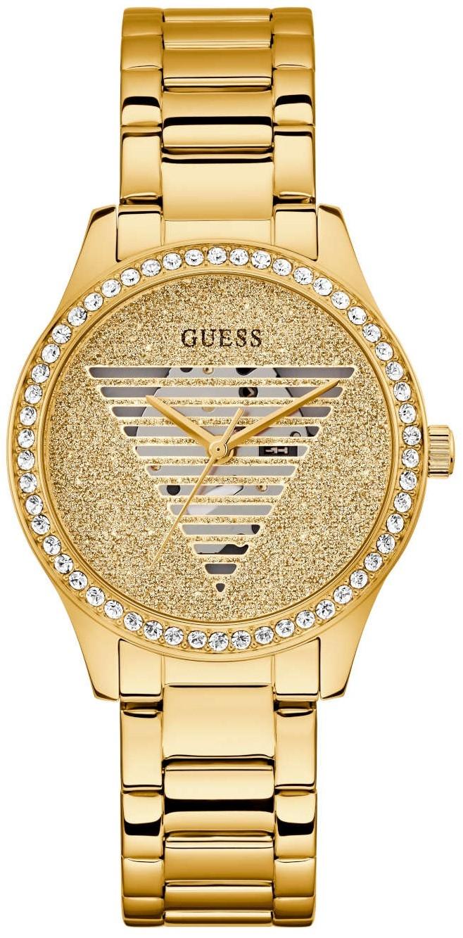  GUESS Lady Idol Crystals - GW0605L2, Gold case with Stainless Steel Bracelet 2025