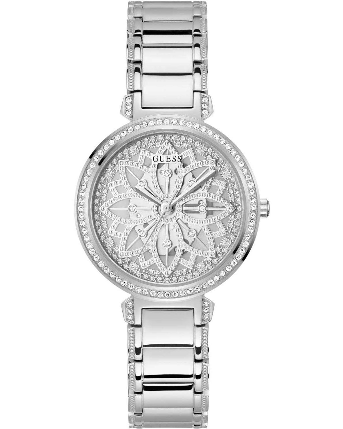  GUESS Lily Crystals - GW0528L1, Silver case with Stainless Steel Bracelet 2025