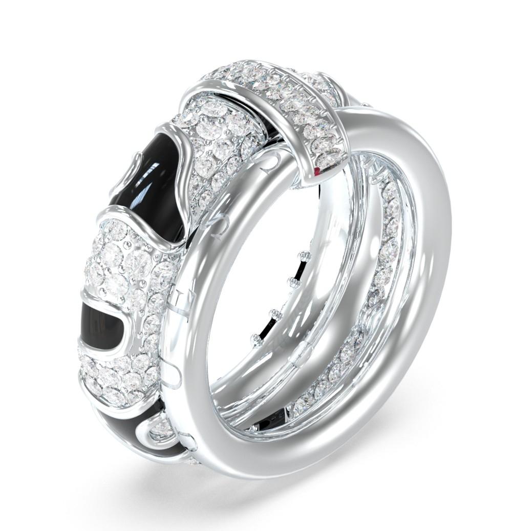  GUESS STEEL Δαχτυλίδι από Ανοξείδωτο ατσάλι Silver JUBR05194JWRHBK/54 2025